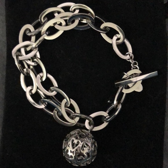 Ball of hearts link bracelet - Picture 1 of 2